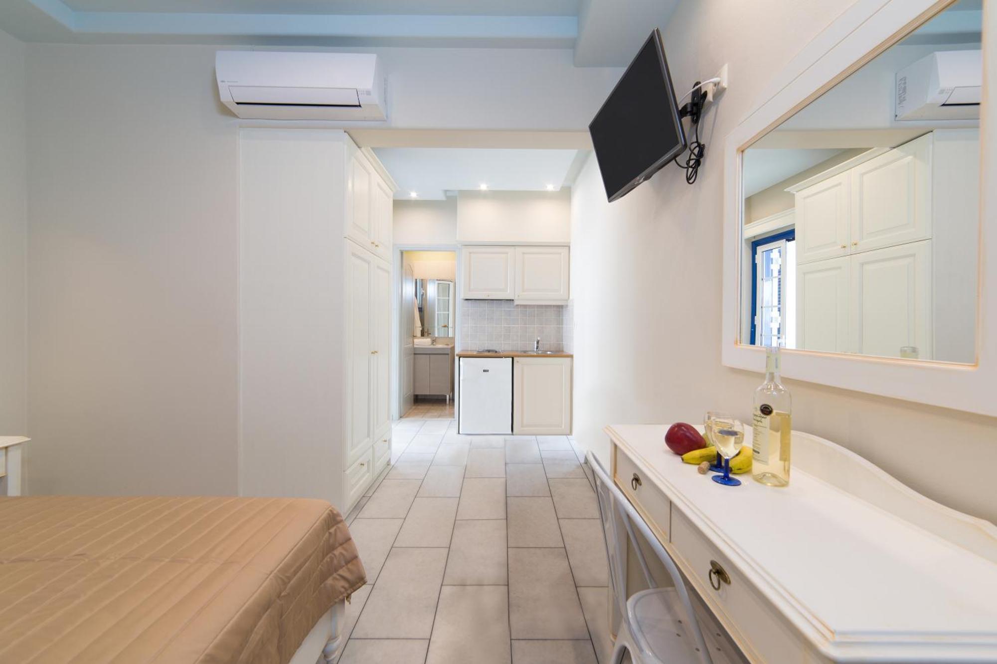 Vasilikos Studios Naxos City Zimmer foto